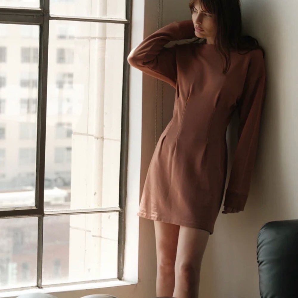 Nation Long Sleeve Chic Dress - Picture 2 of 10